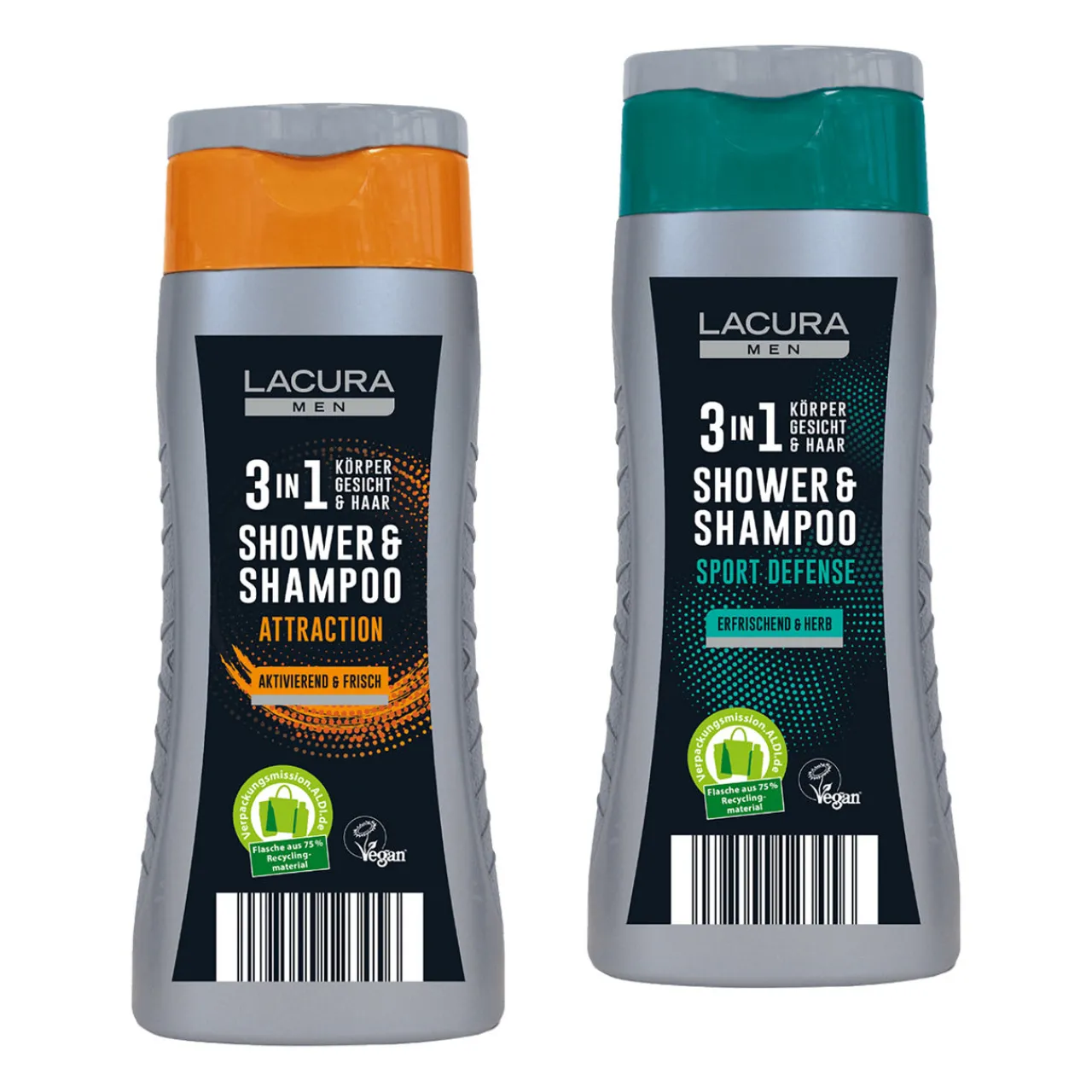 LACURA 3 in 1 Shower & Shampoo