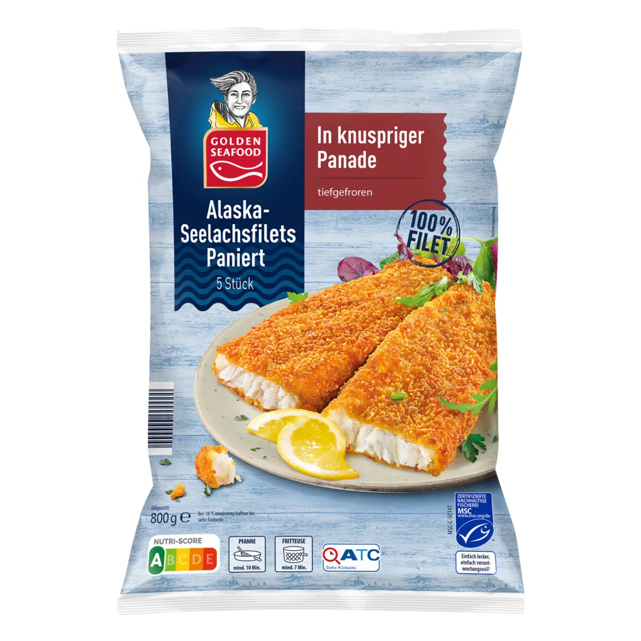 GOLDEN SEAFOOD Alaska-Seelachsfilets
