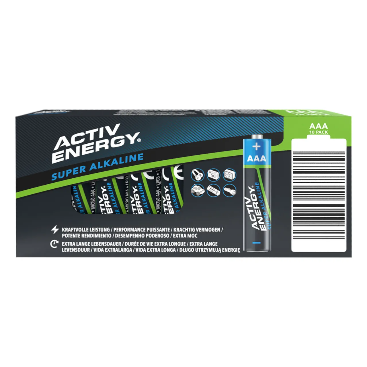 ACTIV ENERGY Alkaline-Batterien