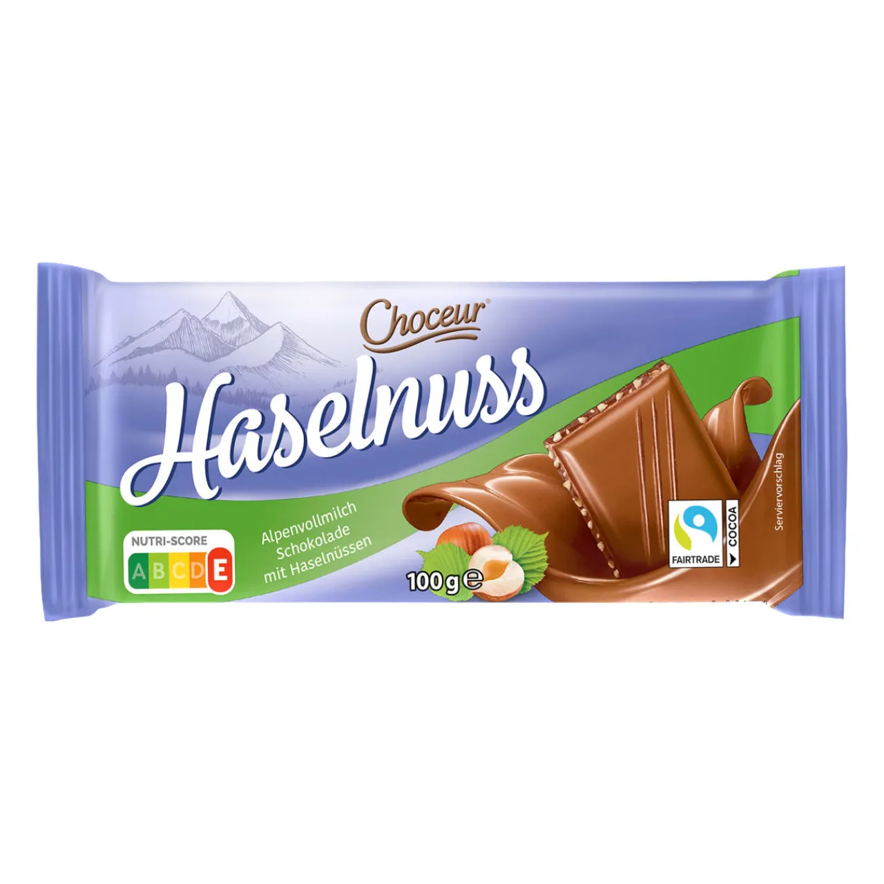CHOCEUR Alpenmilchschokolade Nuss