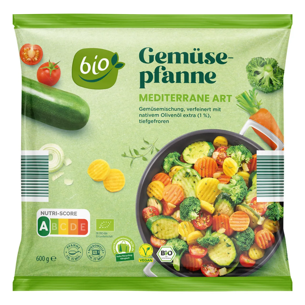 BIO -Gemüsepfanne