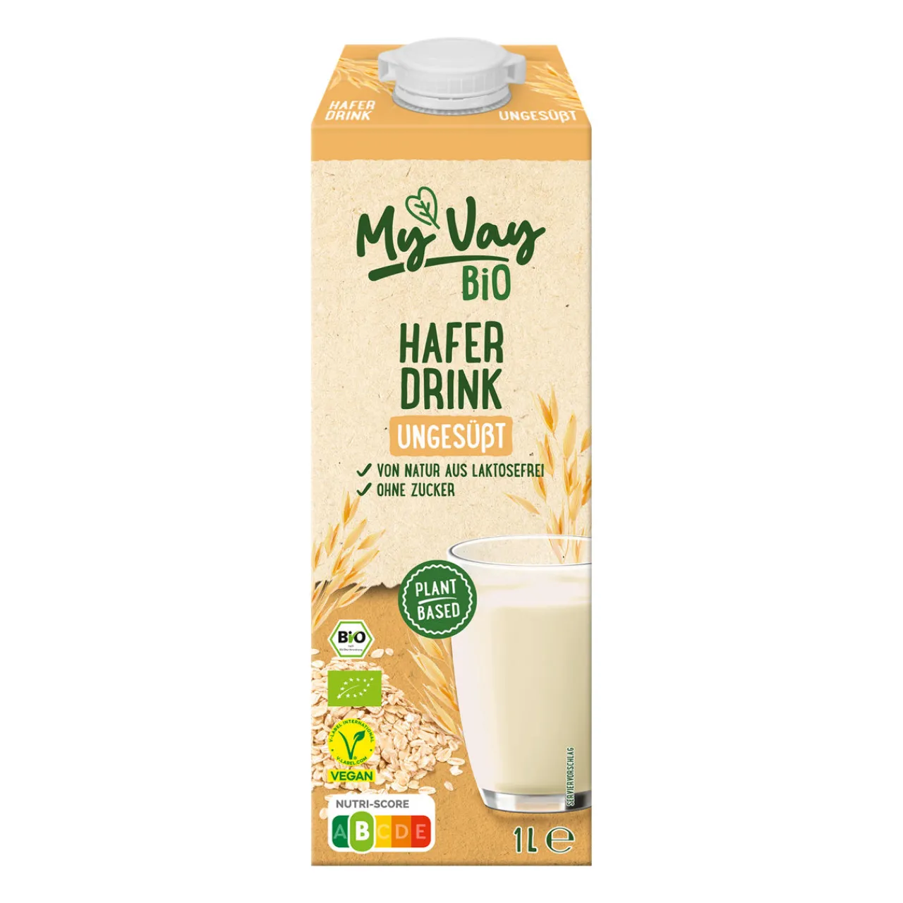 MYVAY Bio-Haferdrink Ungesüßt