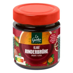 LE GUSTO Brühe im Glas