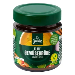 LE GUSTO Brühe im Glas