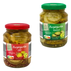 KING'S CROWN Burgergurken in Scheiben