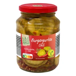 KING'S CROWN Burgergurken in Scheiben