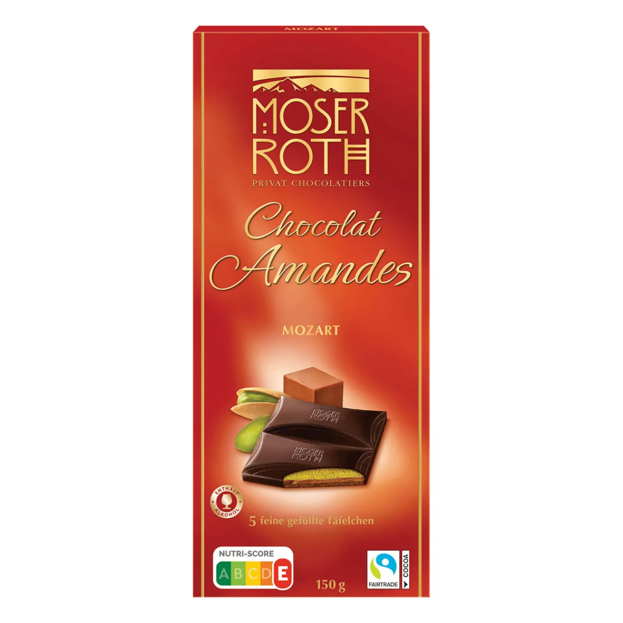 MOSER ROTH Chocolat Amandes / Noisettes