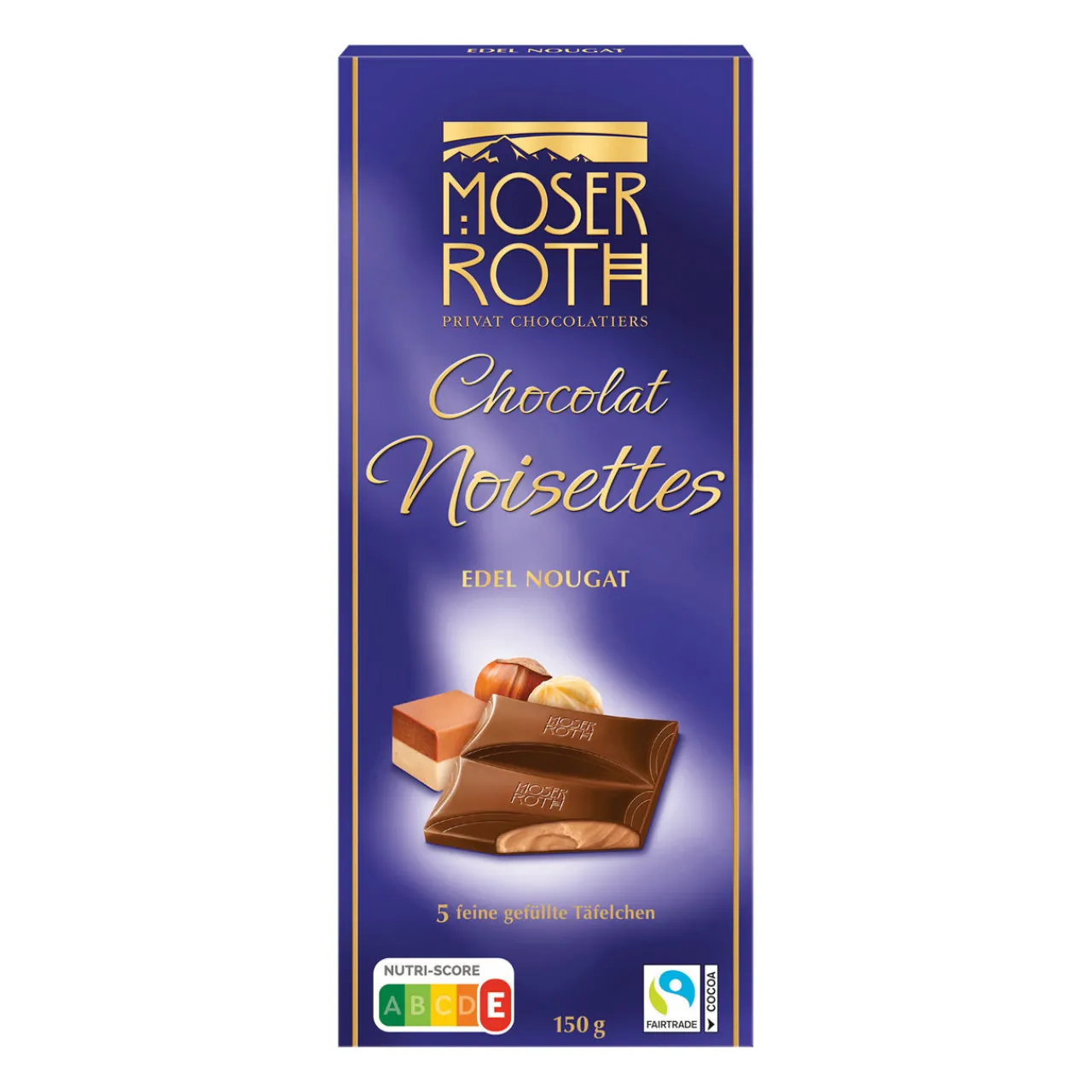 MOSER ROTH Chocolat Amandes / Noisettes