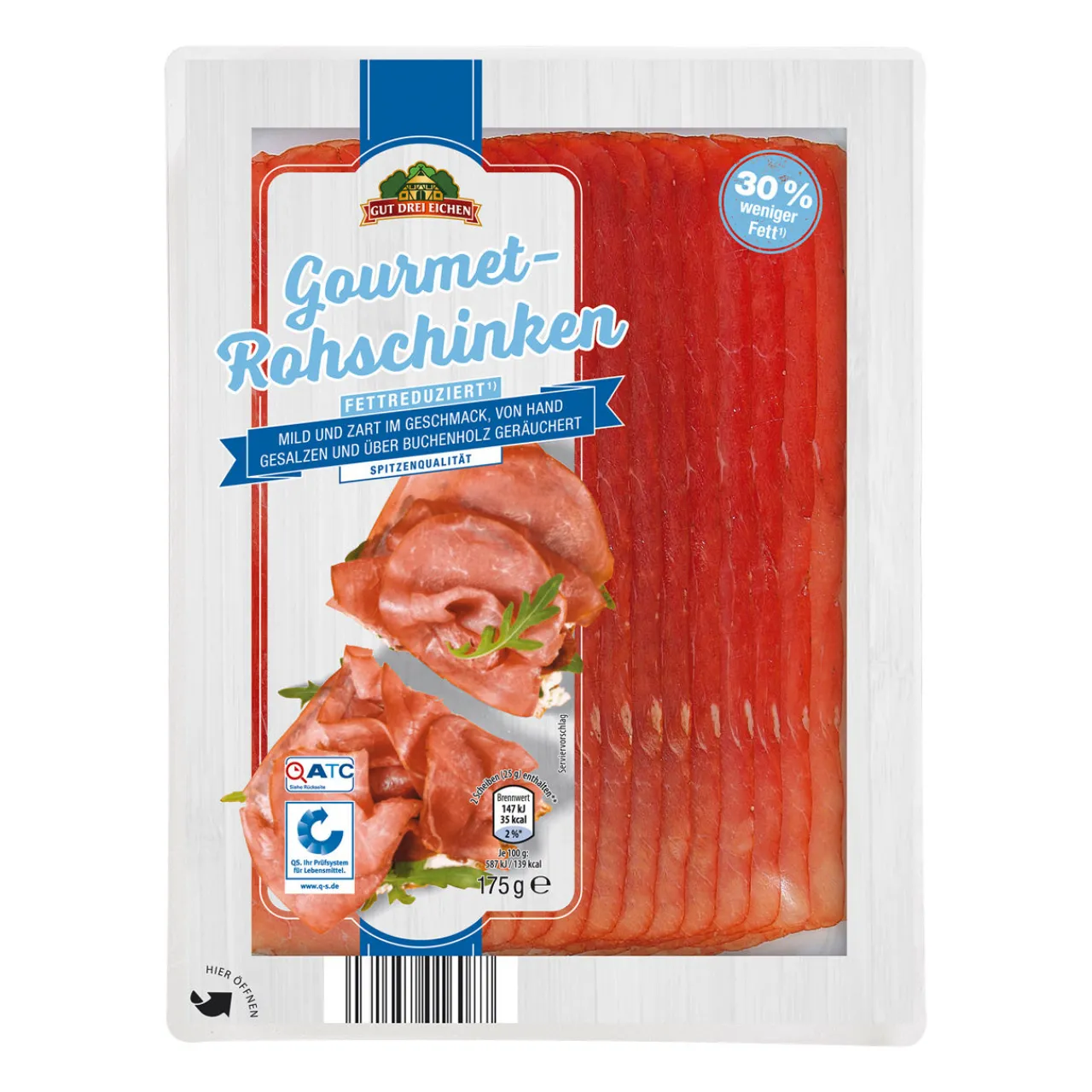 GUT DREI EICHEN Delikatess Rohschinken