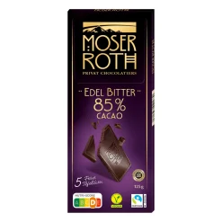 MOSER ROTH Edel-Bitter-Chocolade 85 % / 90 %