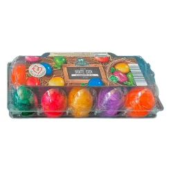 LANDFREUDE Gefärbte Eier aus Bodenhaltung