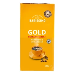 BARISSIMO Gold - entkoffeiniert