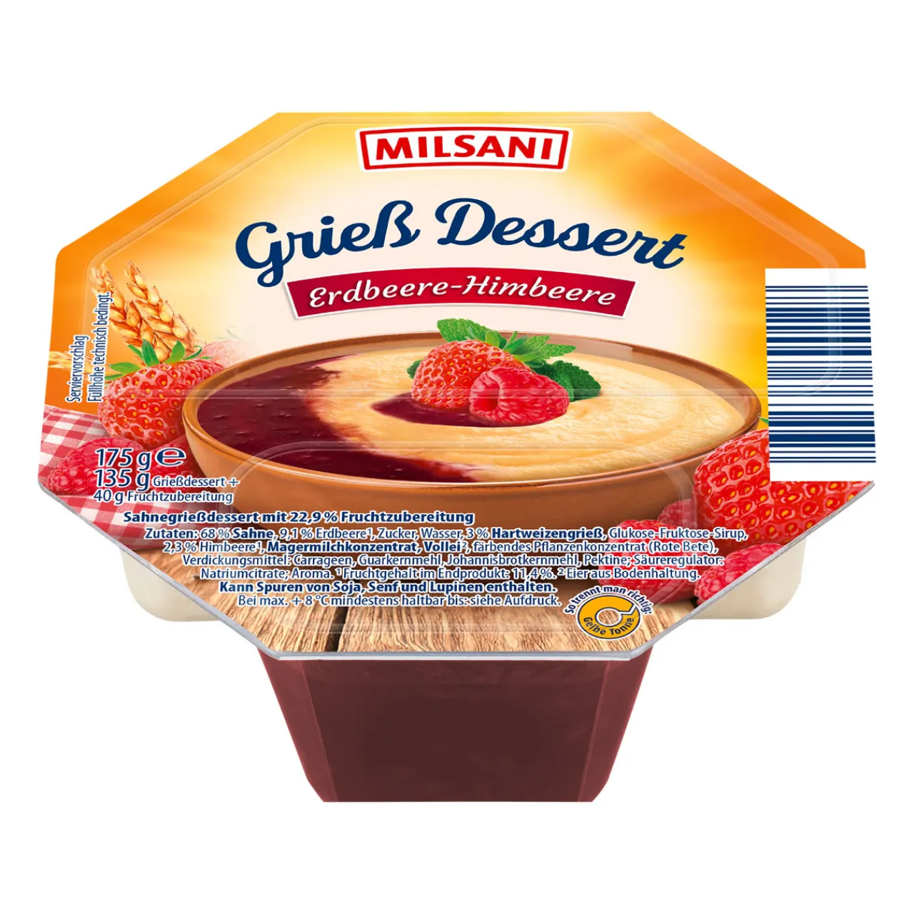 MILSANI Grieß Dessert