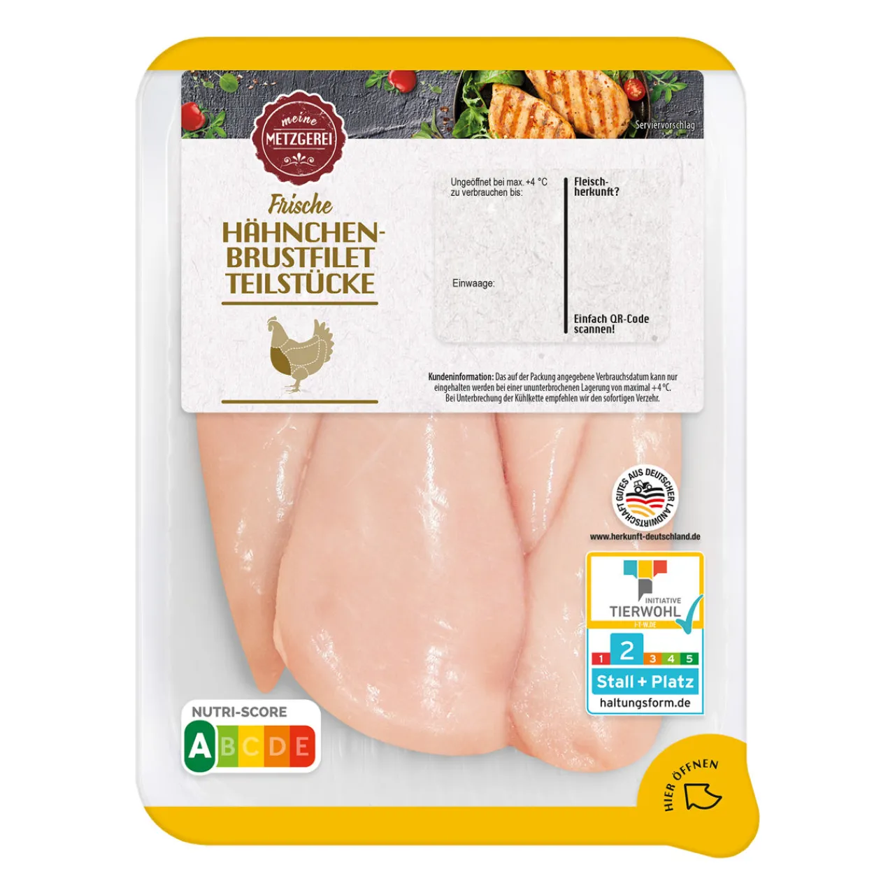 MEINE METZGEREI Hähnchenbrustfilet-Teilstücke