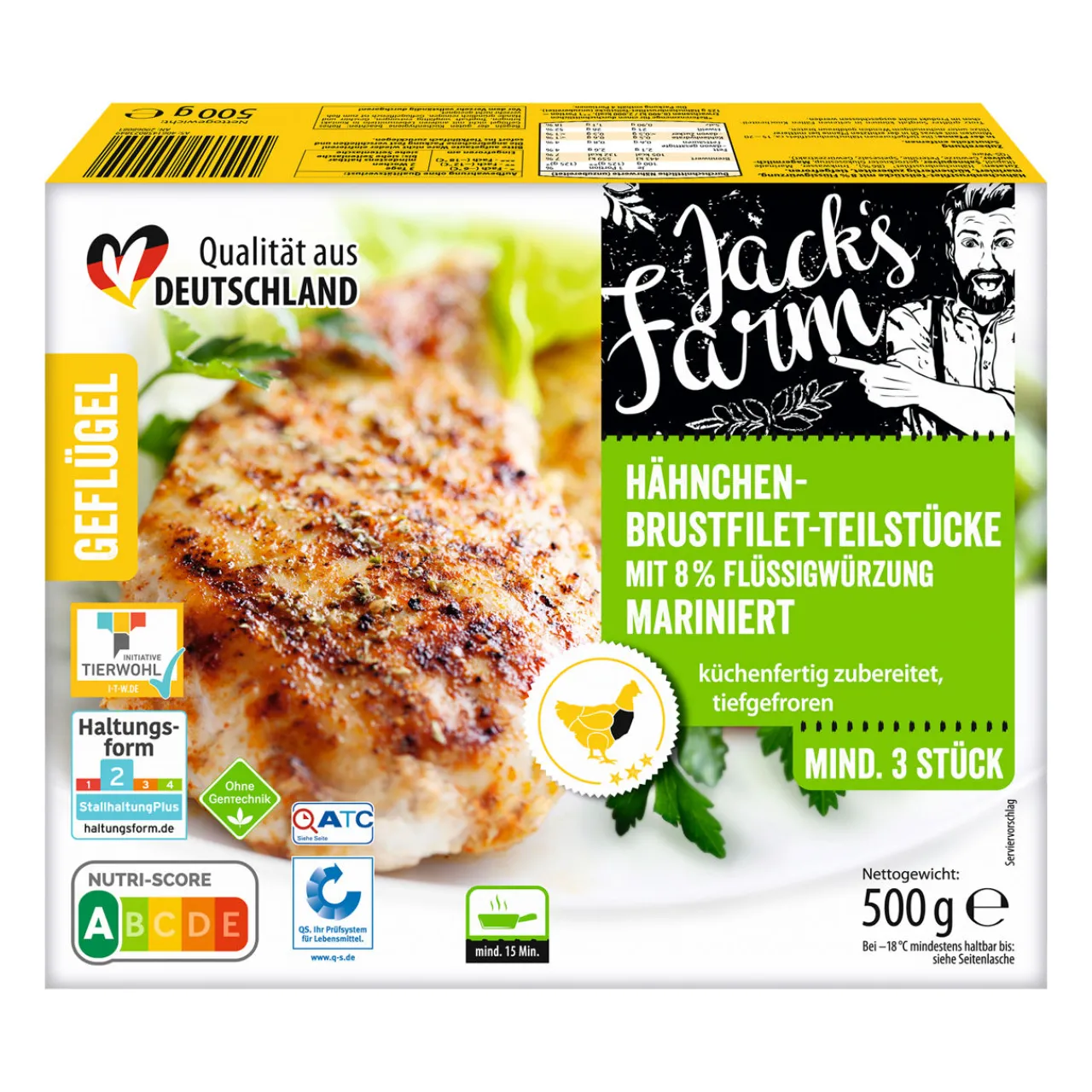 JACK'S FARM Hähnchenbrustfilet-Teilstücke