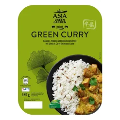 ASIA GREEN GARDEN Indisches Fertiggericht
