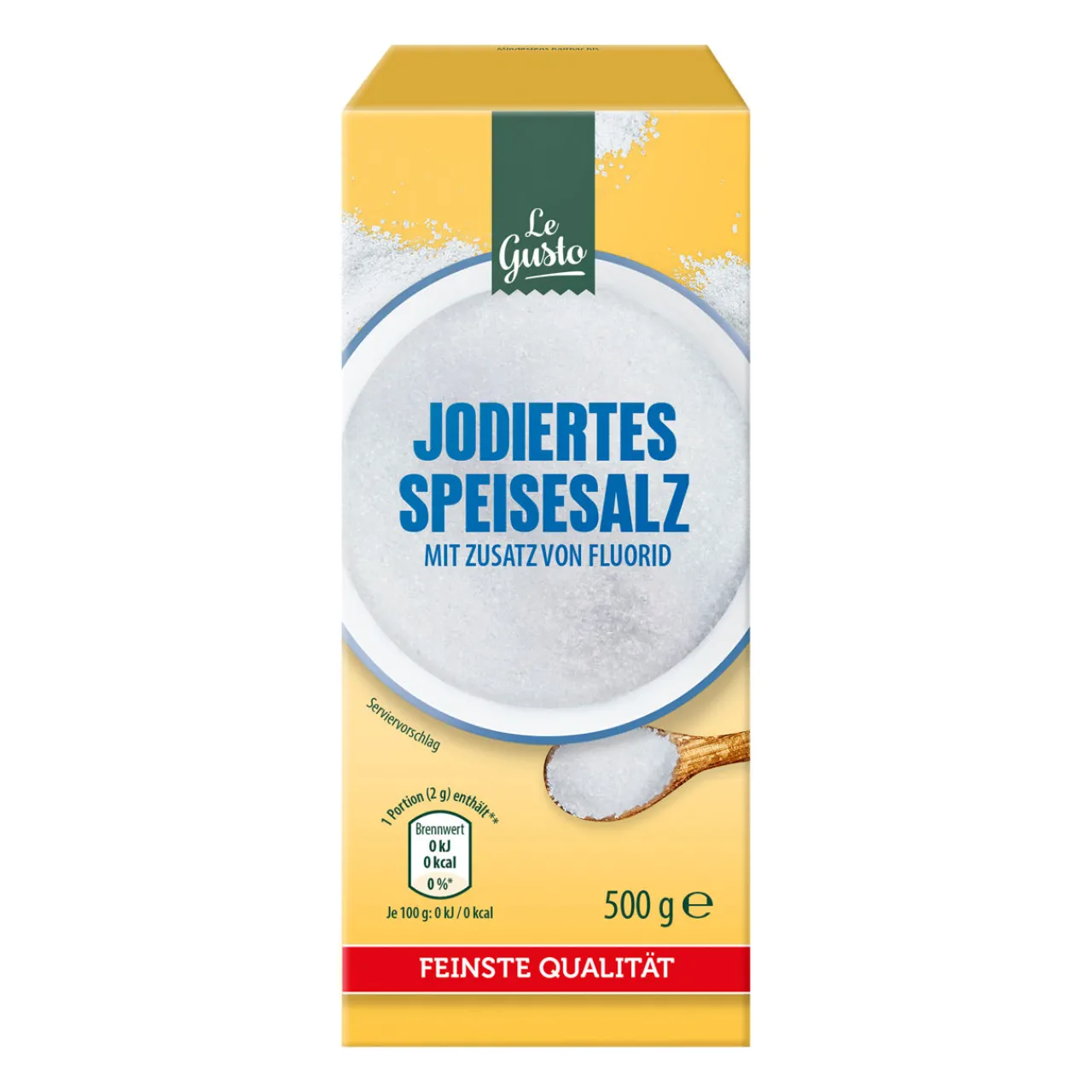 LE GUSTO Jodiertes Speisesalz