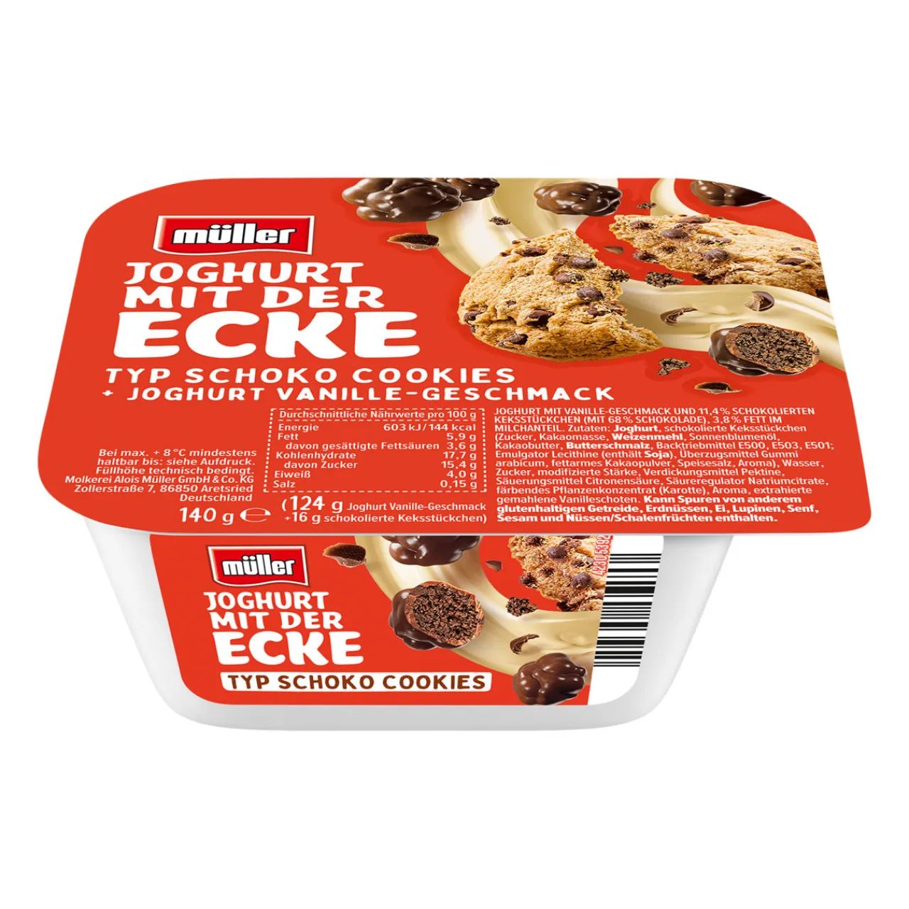 MÜLLER Joghurt mit der Ecke
