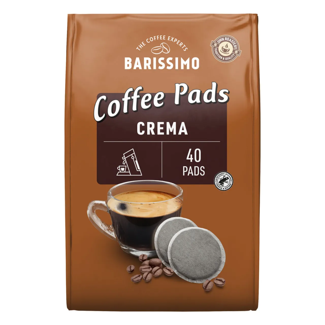 BARISSIMO Kaffeepads Crema
