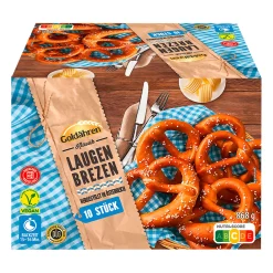 GOLDÄHREN Laugenstangen / -brezen zum Aufbacken