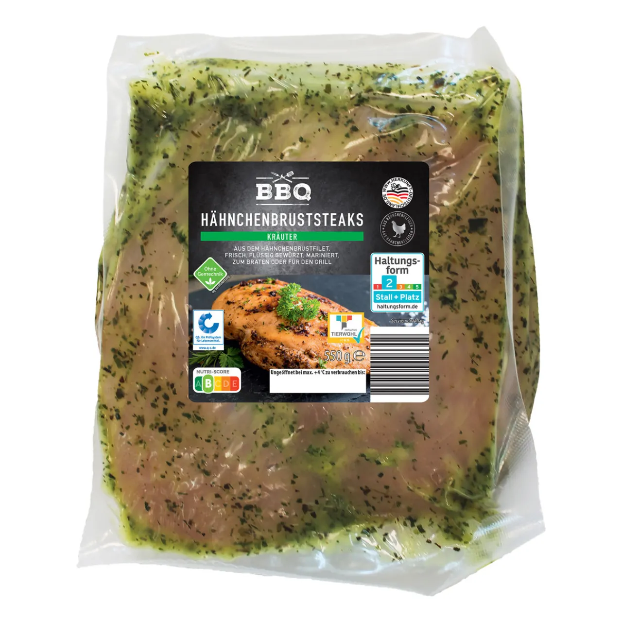 BBQ Marinierte Hähnchensteaks