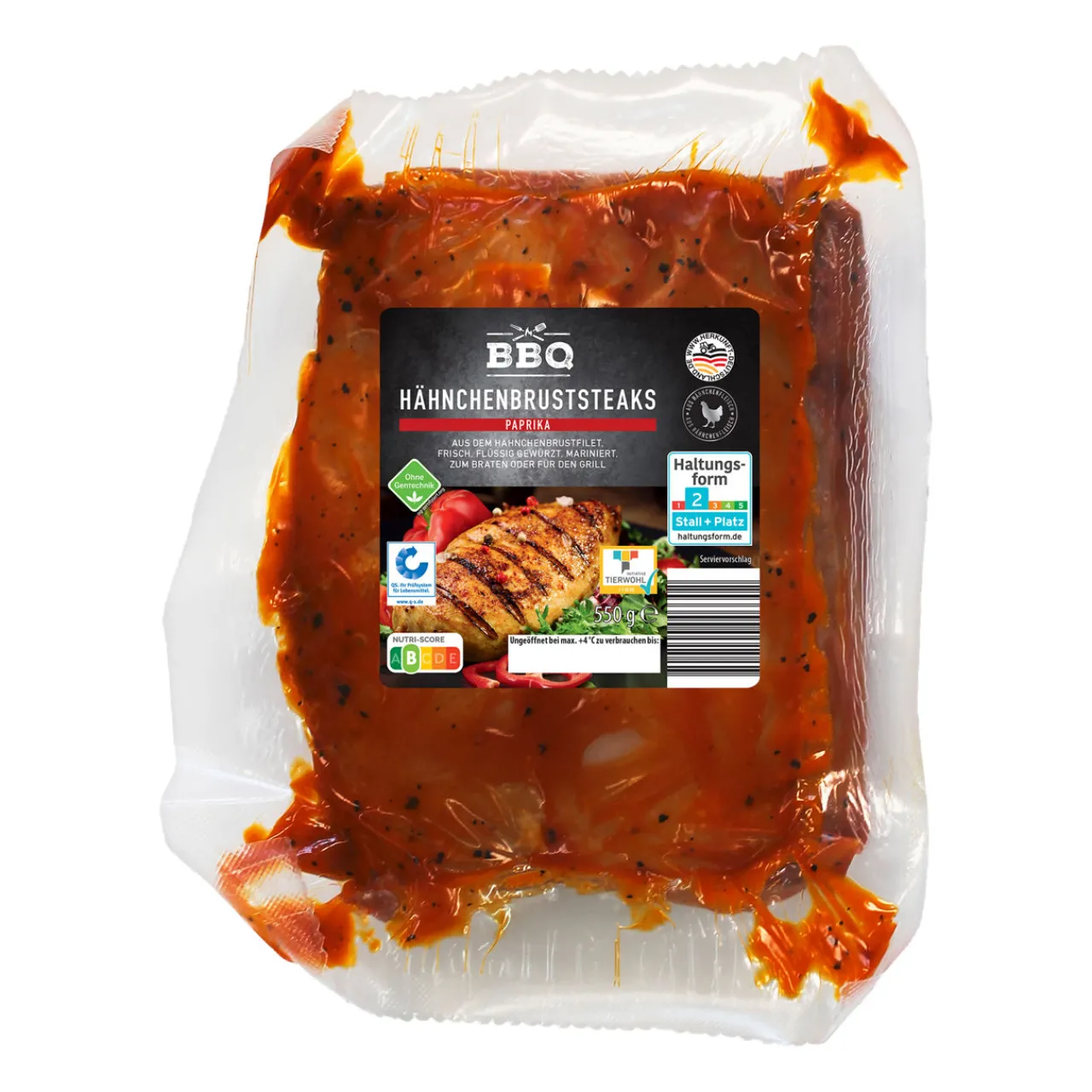 BBQ Marinierte Hähnchensteaks