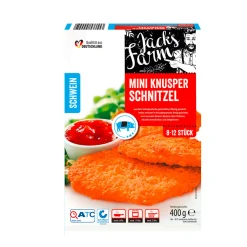 JACK'S FARM Mini Knusper-Schnitzel / Cordon Bleu