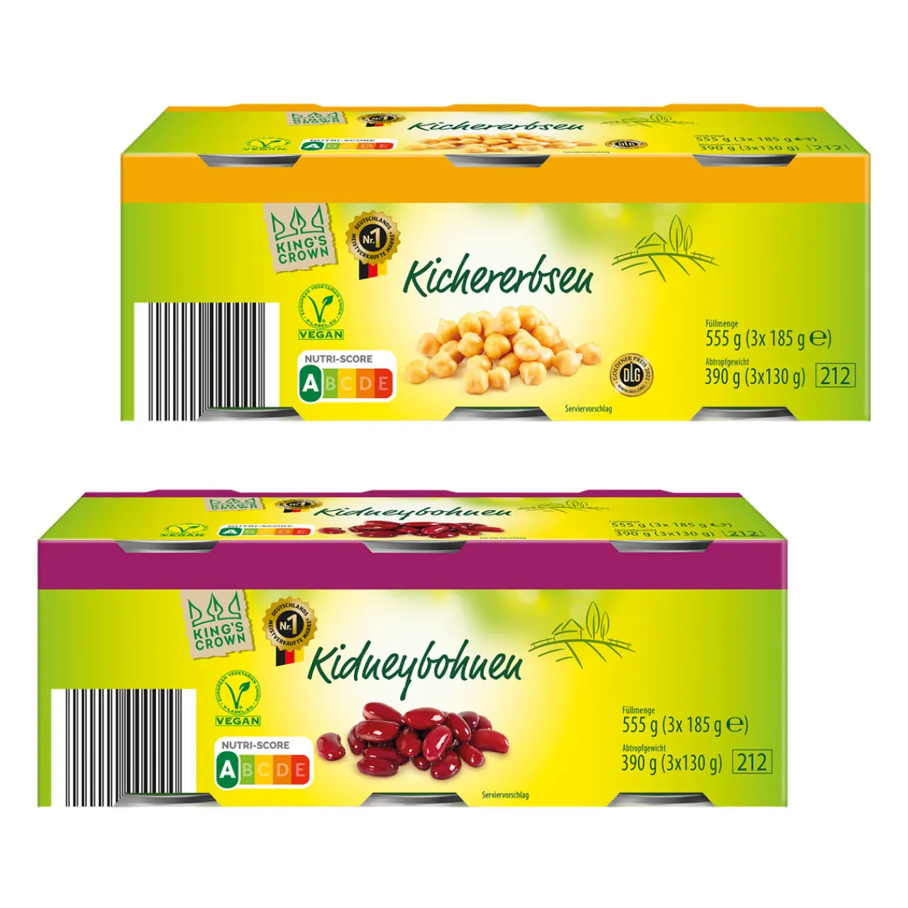 KING'S CROWN Mini-Pack Hülsenfrüchte