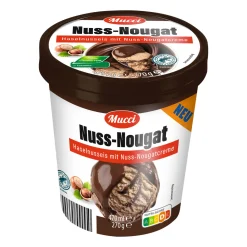 MUCCI Nuss-Nougat-Eis