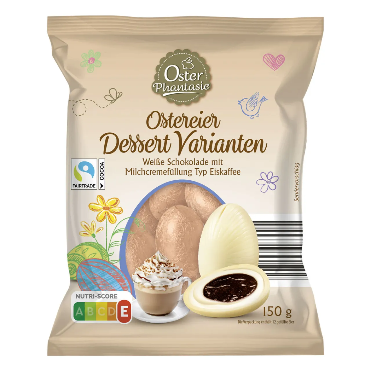 OSTERPHANTASIE Ostereier Dessert-Varianten