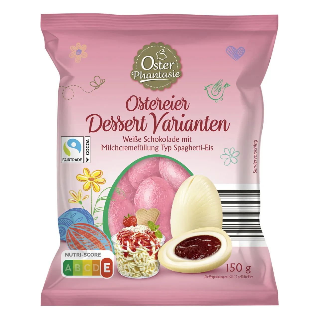 OSTERPHANTASIE Ostereier Dessert-Varianten