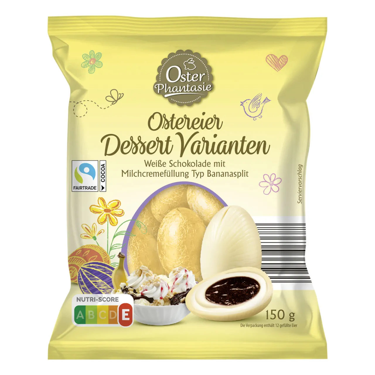 OSTERPHANTASIE Ostereier Dessert-Varianten
