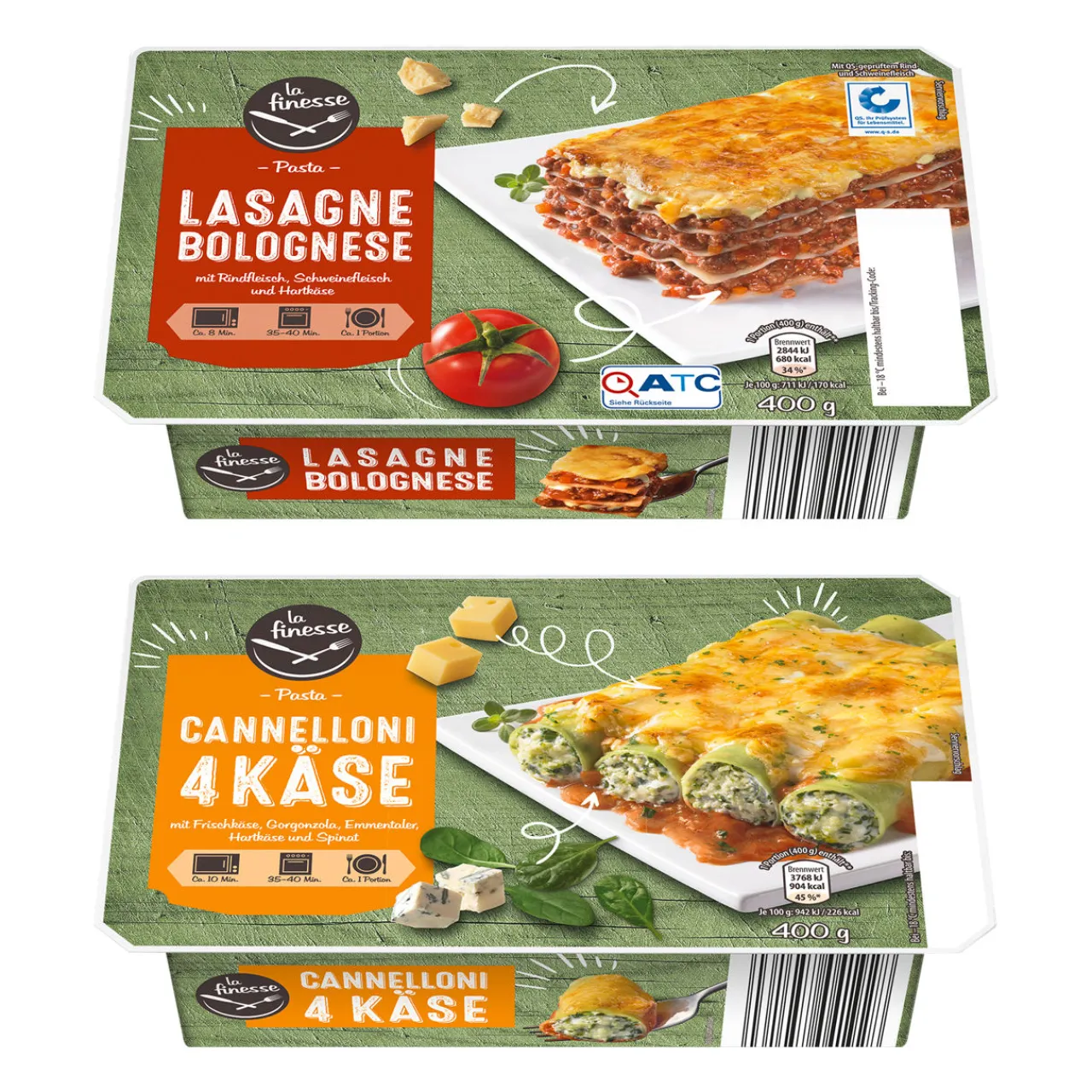LA FINESSE Pasta Gerichte