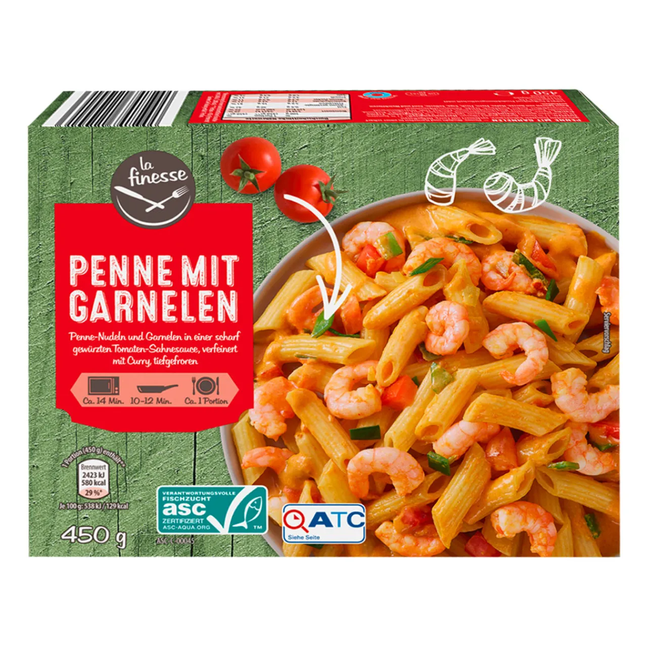 LA FINESSE Pasta mit Meeresspezialitäten