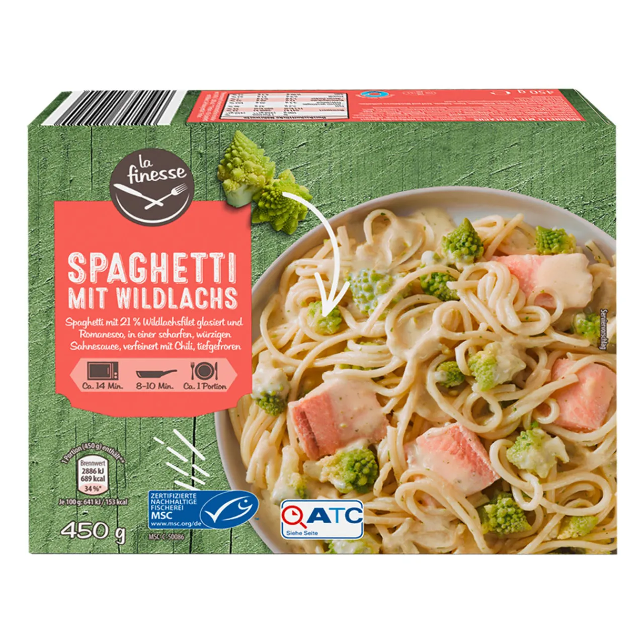 LA FINESSE Pasta mit Meeresspezialitäten