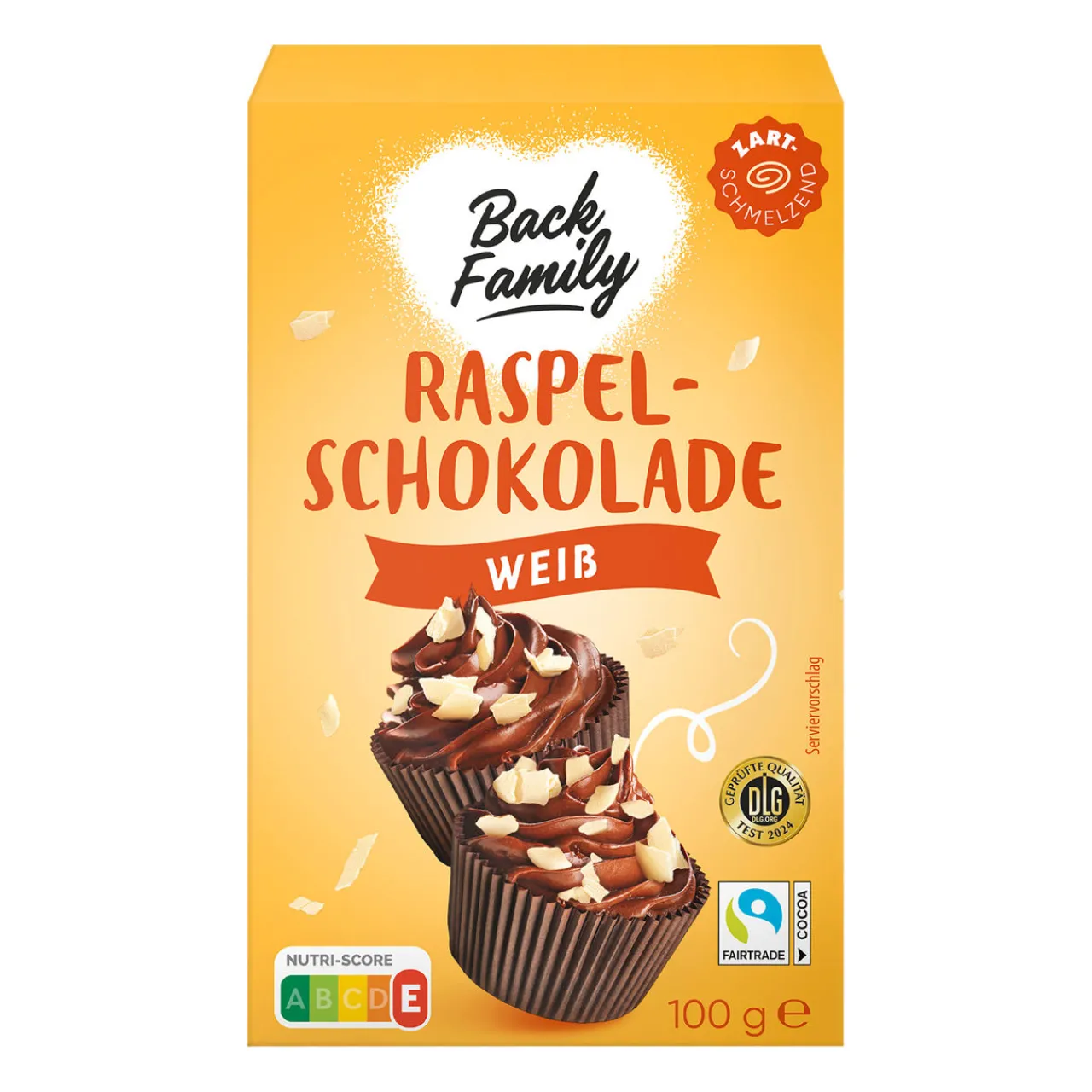 BACK FAMILY Raspelschokolade