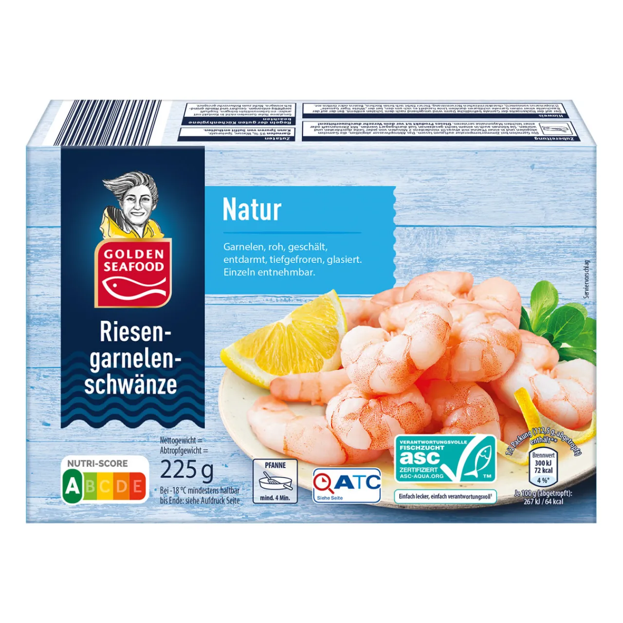 GOLDEN SEAFOOD Riesengarnelenschwänze