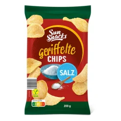 SUN SNACKS Riffle-Chips