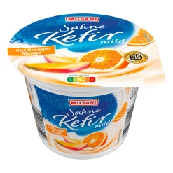 MILSANI Sahne-Kefir auf Frucht