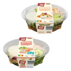 SNACK TIME Salat-Menü Vielfalt
