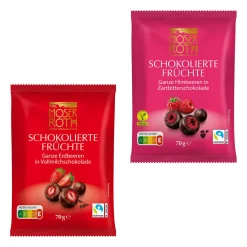 MOSER ROTH Schokolierte Früchte