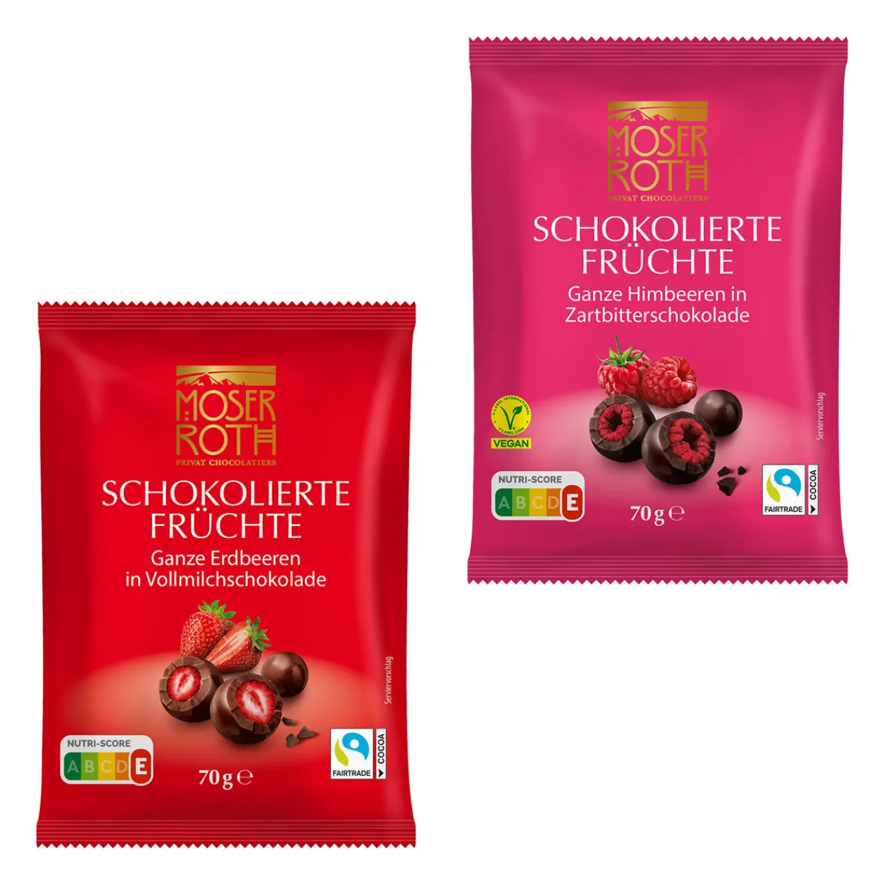 MOSER ROTH Schokolierte Früchte