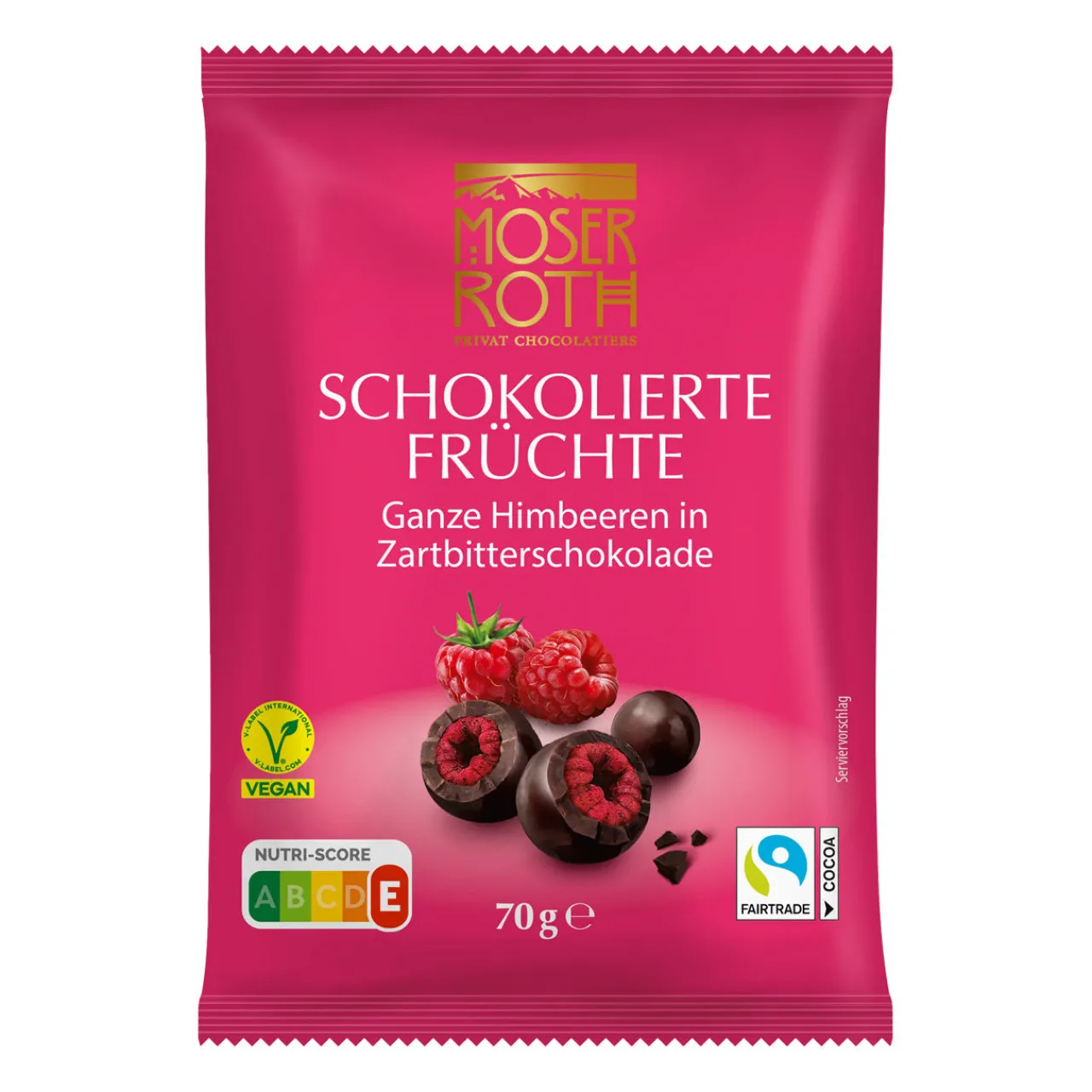 MOSER ROTH Schokolierte Früchte