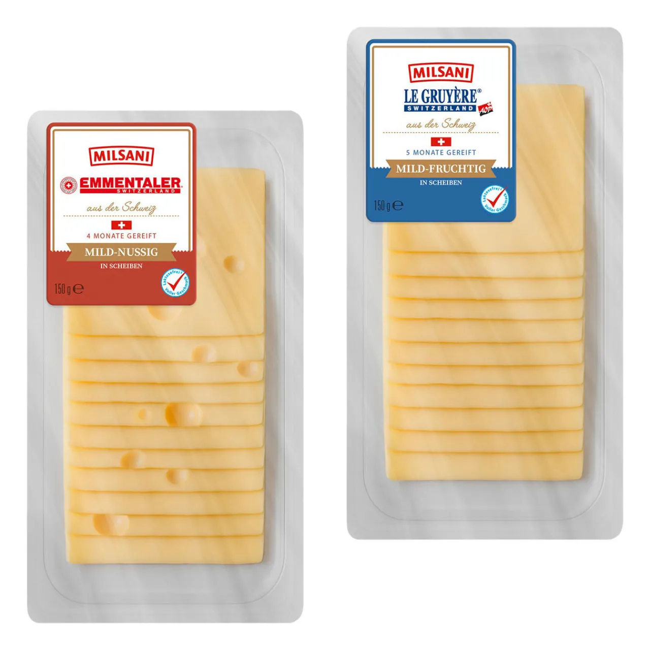 MILSANI Schweizer Käsescheiben