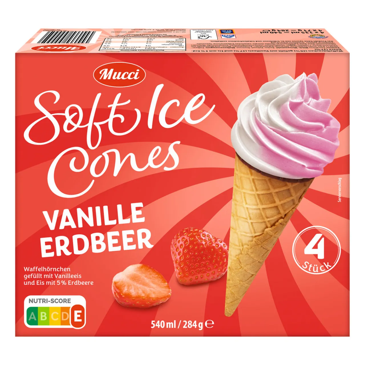 MUCCI Soft Ice Cones