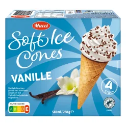 MUCCI Soft Ice Cones