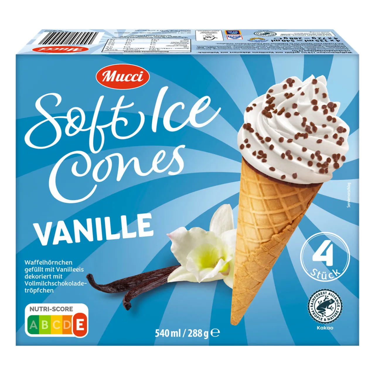 MUCCI Soft Ice Cones
