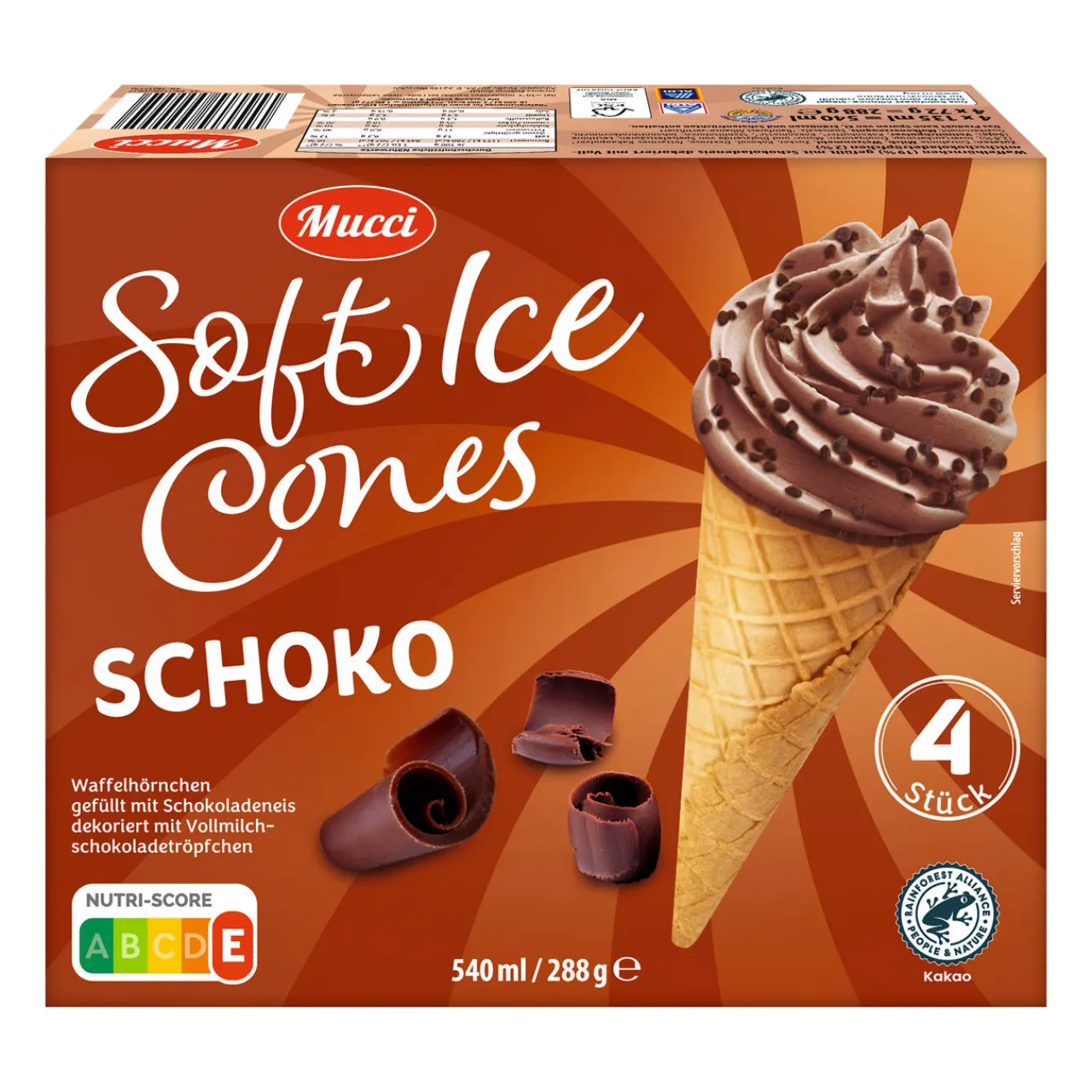 MUCCI Soft Ice Cones