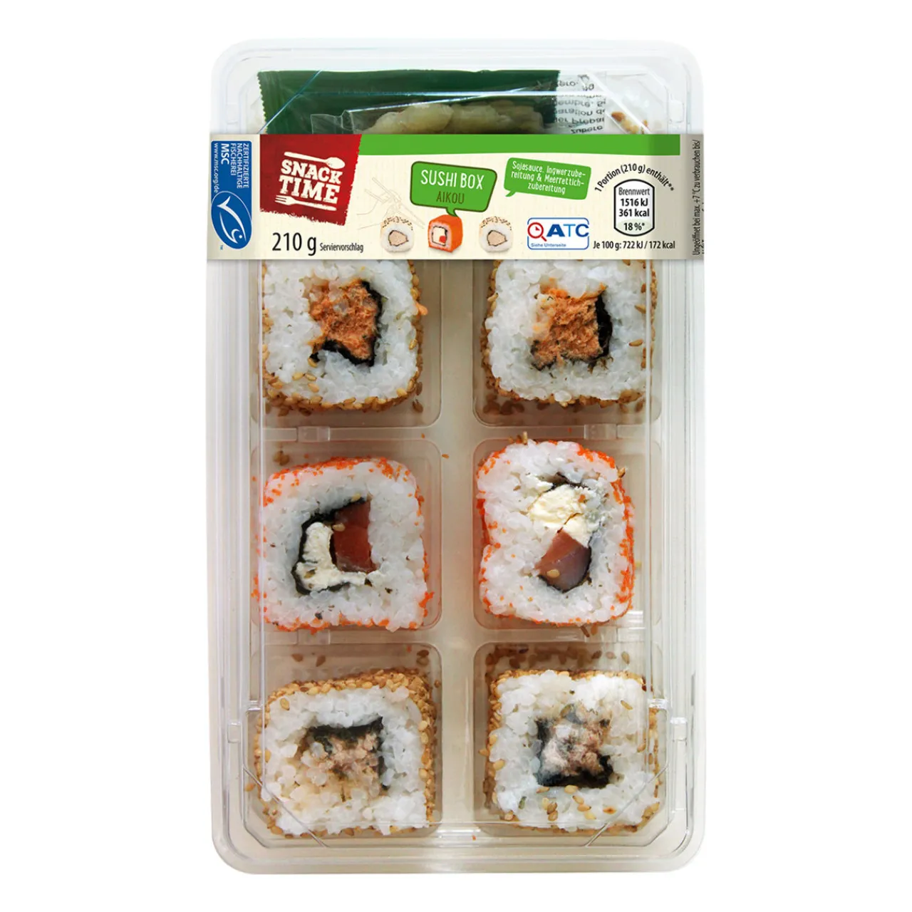SNACK TIME Sushi-Box