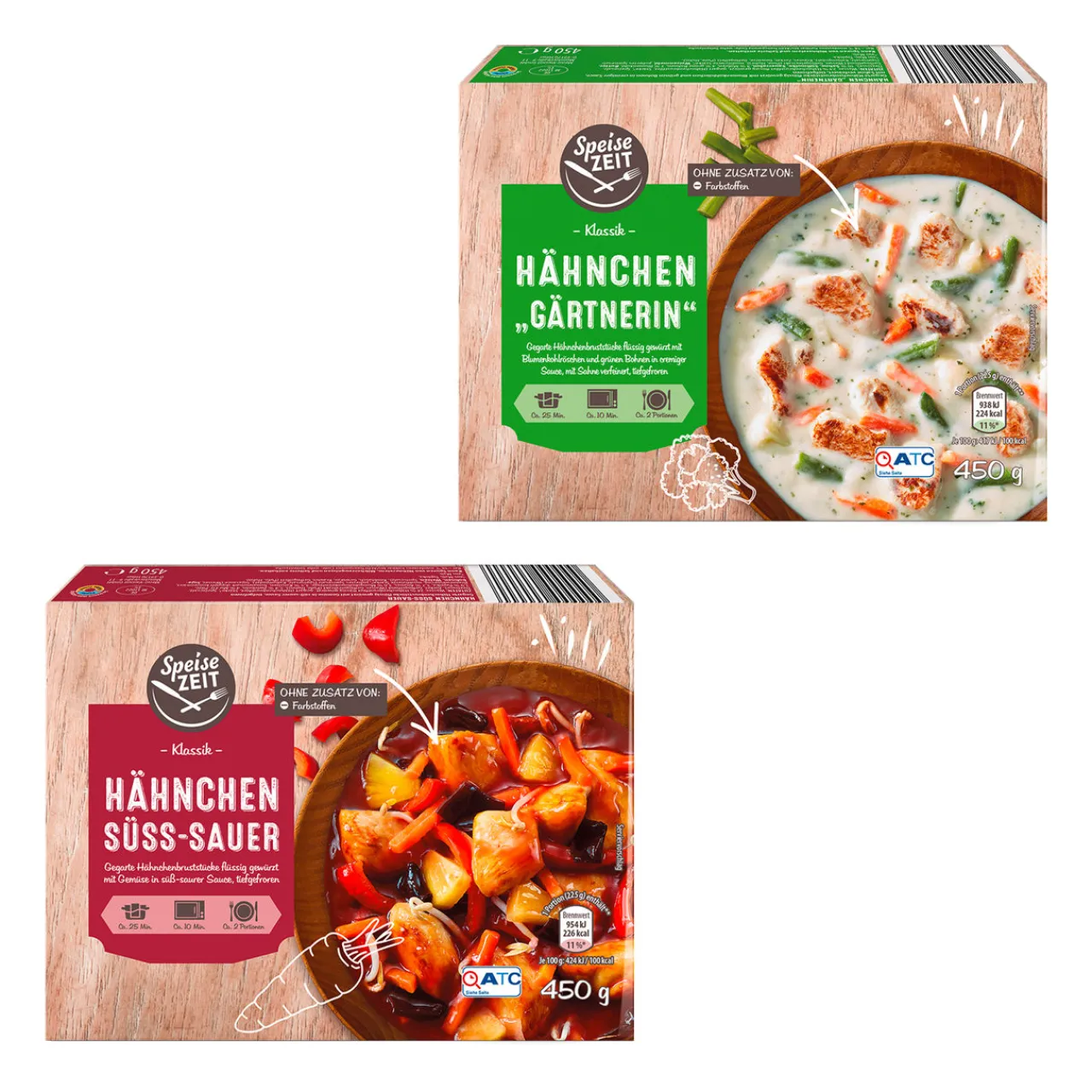 LA FINESSE Teilfertiggerichte im Kochbeutel